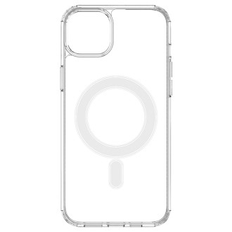 MagSafe iPhone 15 Clear Magnetic Case - transparentní