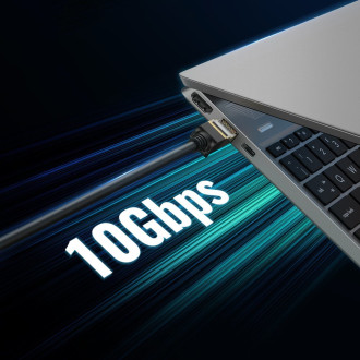 Síťový kabel Ugreen NW107 RJ45/Cat 7 STP 15m - černý