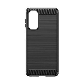 Ohebné pouzdro s karbonovým vzorem pro Samsung Galaxy M54 Carbon Case - černé