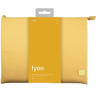 Uniq Lyon pouzdro pro 14&quot; voděodolný RPET notebook - žluté