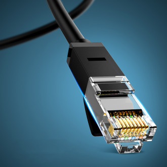 Ugreen LAN Ethernet U/UTP Kat. 6 1000 Mb/s 15m černá (NW102)