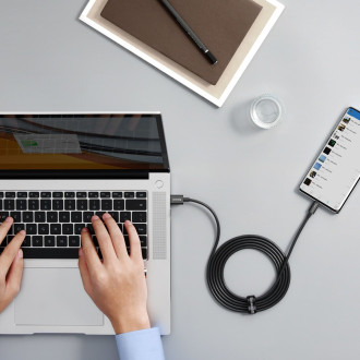 Baseus Superior Series SUPERVOOC kabel USB-A na USB-C 65W 1m černý