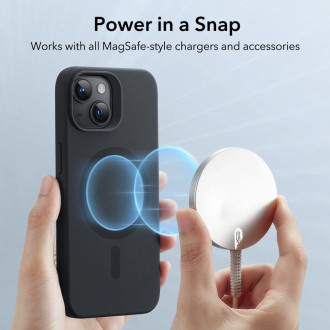 ESR CLOUD HALOLOCK MAGSAFE IPHONE 15 ČERNÝ