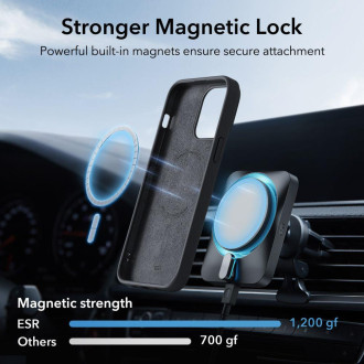 ESR CLOUD HALOLOCK MAGSAFE IPHONE 15 PLUS ČERNÝ
