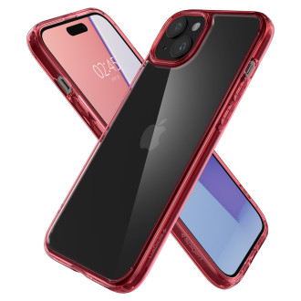 Spigen Ultra Hybrid, červený krystal - iPhone 15