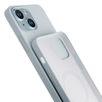 Apple iPhone 14 - 3mk Hardy silikonové pouzdro MagCase Sierra Blue