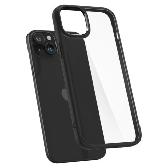 Spigen Crystal Hybrid, matná černá - iPhone 15 Plus