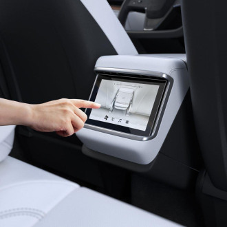 TEPELNÉ SKLO Spigen GLAS.TR SLIM TESLA MODEL X 2022 / MODEL S 2021 ČERNÁ