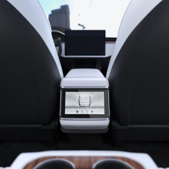 TEPELNÉ SKLO Spigen GLAS.TR SLIM TESLA MODEL X 2022 / MODEL S 2021 ČERNÁ