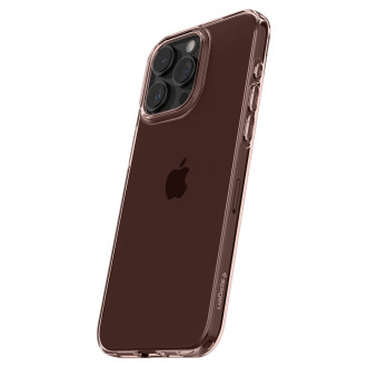 Spigen Crystal Flex, růžové sklo - iPhone 15 Pro Max
