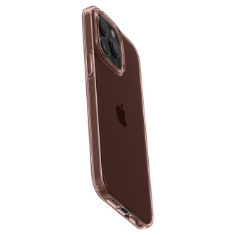 Spigen Crystal Flex, růžové sklo - iPhone 15 Pro Max