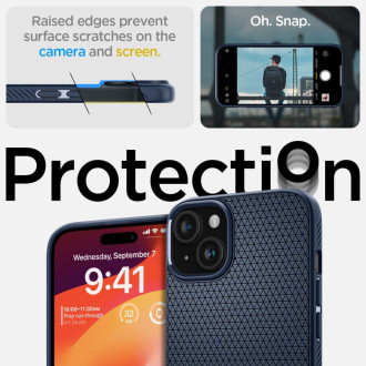 Spigen LIQUID AIR IPHONE 15 NAVY BLUE