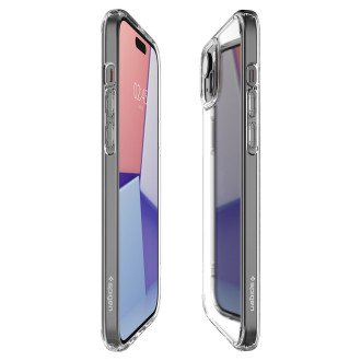 Spigen Crystal Hybrid, křišťálově čistý - iPhone 15 Plus