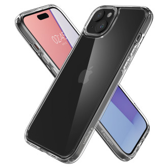 Spigen Crystal Hybrid, křišťálově čistý - iPhone 15 Plus