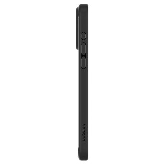 Spigen Crystal Hybrid, matná černá - iPhone 15 Pro Max