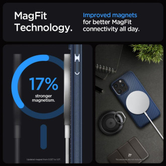 Spigen MAG ARMOR MAGSAFE IPHONE 15 PRO NAVY BLUE