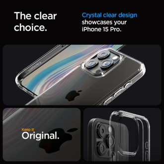 Spigen ULTRA HYBRID IPHONE 15 PRO CRYSTAL CLEAR