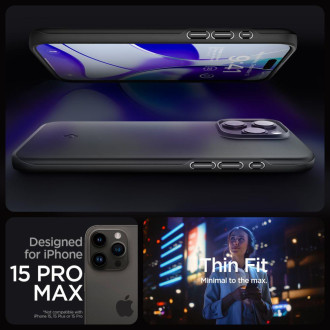 Spigen THIN FIT IPHONE 15 PRO MAX ČERNÝ