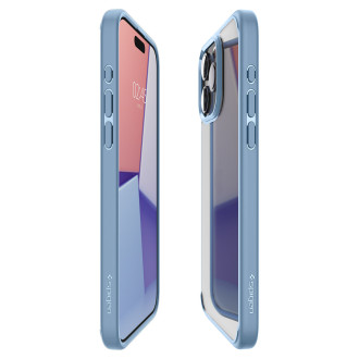 Spigen Crystal Hybrid, sierra blue - iPhone 15 Pro Max