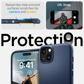 Spigen MAG ARMOR MAGSAFE IPHONE 15 NAVY BLUE