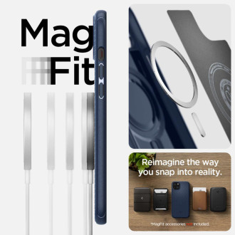 Spigen MAG ARMOR MAGSAFE IPHONE 15 NAVY BLUE