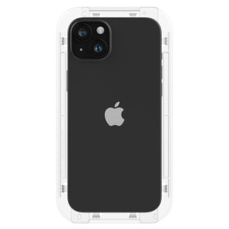 TEPELNÉ SKLO Spigen GLAS.TR &quot;EZ FIT&quot; FC IPHONE 15 ČERNÉ