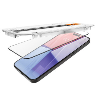 Tvrzené sklo Spigen GLAS.TR &quot;EZ FIT&quot; FC IPHONE 15 PRO ČERNÉ