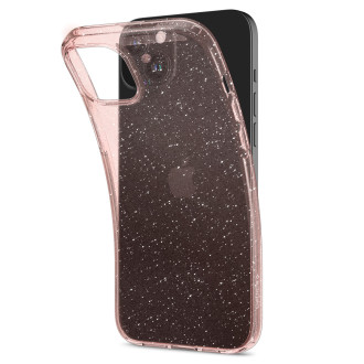 Spigen Liquid Crystal Glitter, rose quartz - iPhone 15