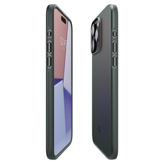 Spigen Thin Fit, propastně zelená - iPhone 15 Pro