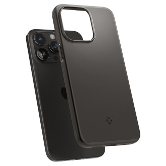 Spigen Thin Fit, gunmetal - iPhone 15 Pro