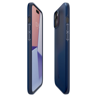 Spigen Thin Fit, tmavě modrá - iPhone 15