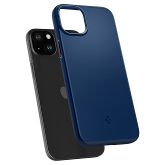 Spigen Thin Fit, tmavě modrá - iPhone 15 Plus