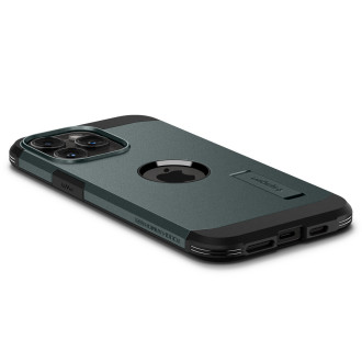 Spigen Tough Armor MagSafe, propastně zelená - iPhone 15 Pro Max