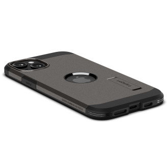 Spigen Tough Armor MagSafe, gunmetal - iPhone 15