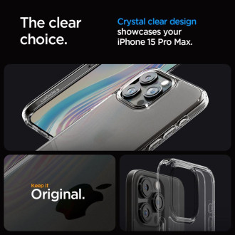 Spigen ULTRA HYBRID IPHONE 15 PRO MAX FROST CLEAR