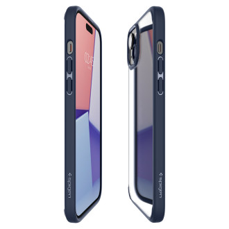 Spigen Ultra Hybrid, tmavě modrá - iPhone 15
