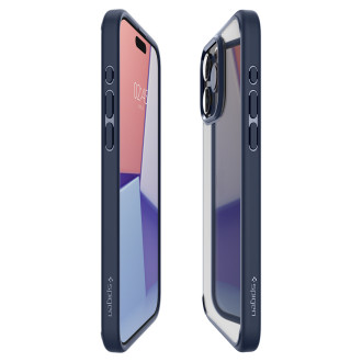 Spigen Ultra Hybrid, tmavě modrá - iPhone 15 Pro