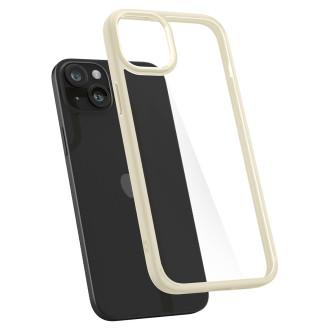 Pouzdro Spigen Ultra Hybrid pro iPhone 15 Plus - béžové