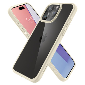 Spigen Ultra Hybrid, pískově béžový - iPhone 15 Pro