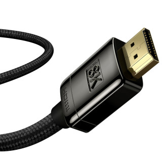 Kabel Baseus High Definition Series HDMI 2.1 8K 1m - černý