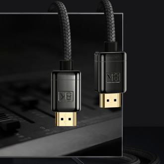 Kabel Baseus High Definition Series HDMI 2.1 8K 1m - černý