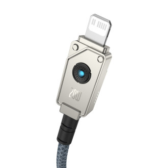 USB C kabel - Lightning Baseus Unbreakable 20W 480Mbps 2m - bílý