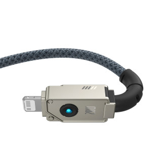 USB C kabel - Lightning Baseus Unbreakable 20W 480Mbps 2m - bílý
