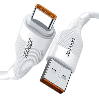 Joyroom USB cable - USB Type C for fast charging / data transmission 6A 1m white (S-1060M12)