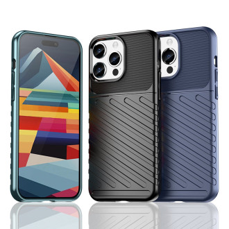 Obrněný kryt iPhone 15 Pro Max Thunder Case – černý