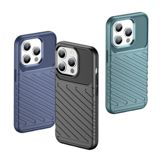 Armored iPhone 15 Pro Thunder Case – modrý