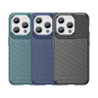 Armored iPhone 15 Pro Thunder Case – modrý