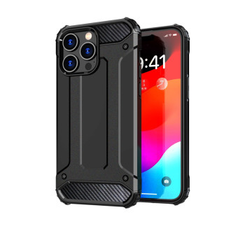 Pouzdro iPhone 15 Pro Max Hybrid Armor – modré