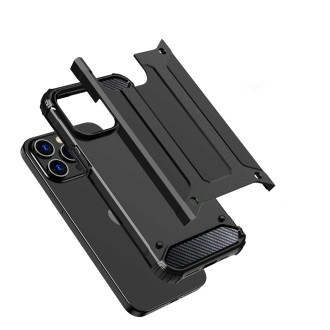 Pouzdro iPhone 15 Pro Hybrid Armor – modré