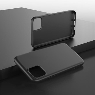 Gelový pružný kryt pro iPhone 15 Pro Max Soft Case - černý